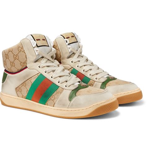 screener sneakers gucci|Gucci screener sneakers high top.